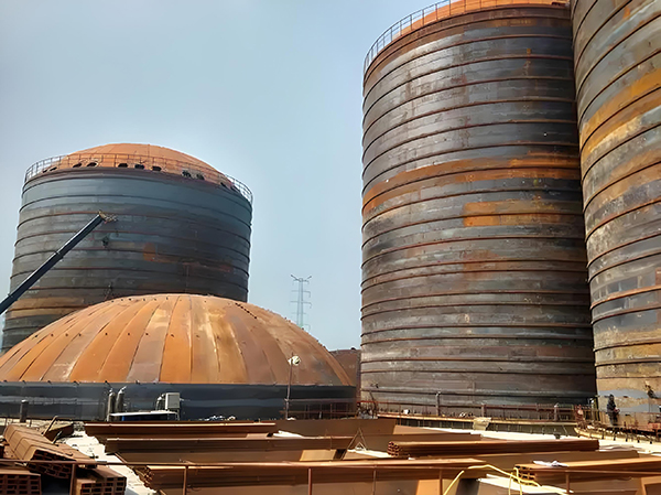 西工焦粉钢板仓